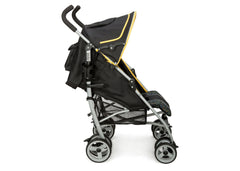 Delta Children Black & Orange (820) LX Stroller Side View 1 g2g