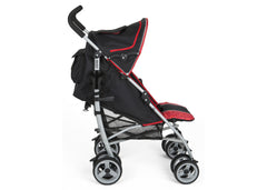 Delta Children Urban Street, Black & Red Circular Motion (983) LX Stroller Right Full Side View g2g