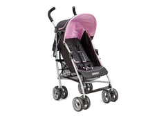 Delta Children Pink (019) Ultimate Convenience Stroller, Right Side View a1a