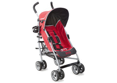 Delta Children Red (609) Ultimate Convenience Stroller, Right Side View c1c