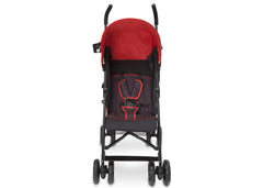 Delta Children Black & Red (937) Max Stroller Front View c3c