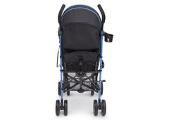 Delta Children Cobalt Black (491) Geo Umbrella Stroller, Back View a4a