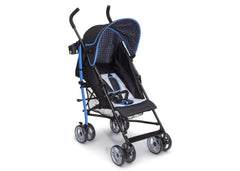 Delta Children Cobalt Black (491) Geo Umbrella Stroller, Right Side View a1a