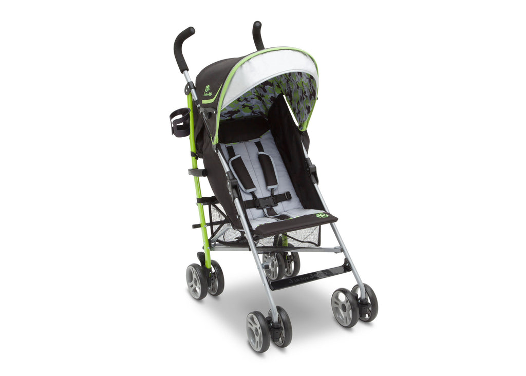 J is for Jeep Brand Camouflage Green (350) Scout AL Sport Stroller , Right View, a1a