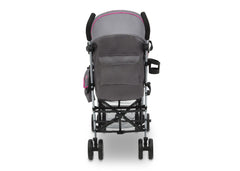 J is for Jeep Brand Trekking Berry (957) Scout AL Sport Stroller, Rear View, c3c