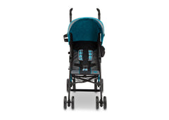 Delta Children J is for Jeep Brand Scout Stroller Sag Harbor (429) Front View, with Canopy a3a