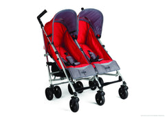 Simmons Kids Red Tour LX Side by Side Stroller, Red (623) Right Side View a1a