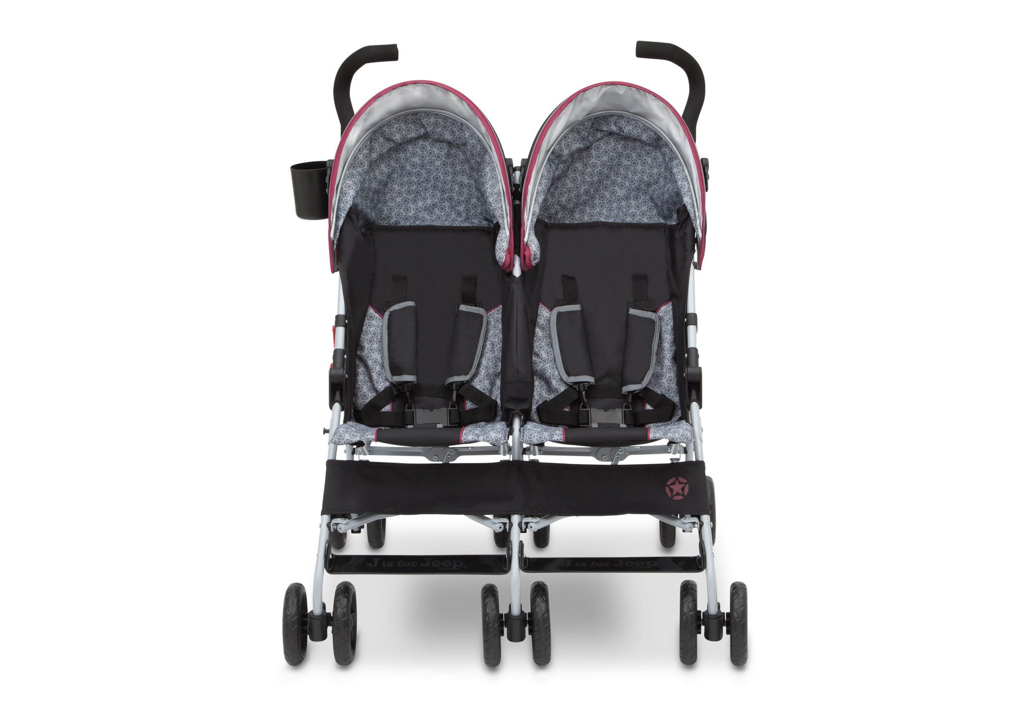 J is for Jeep Brand Scout Double Stroller deltaplayground