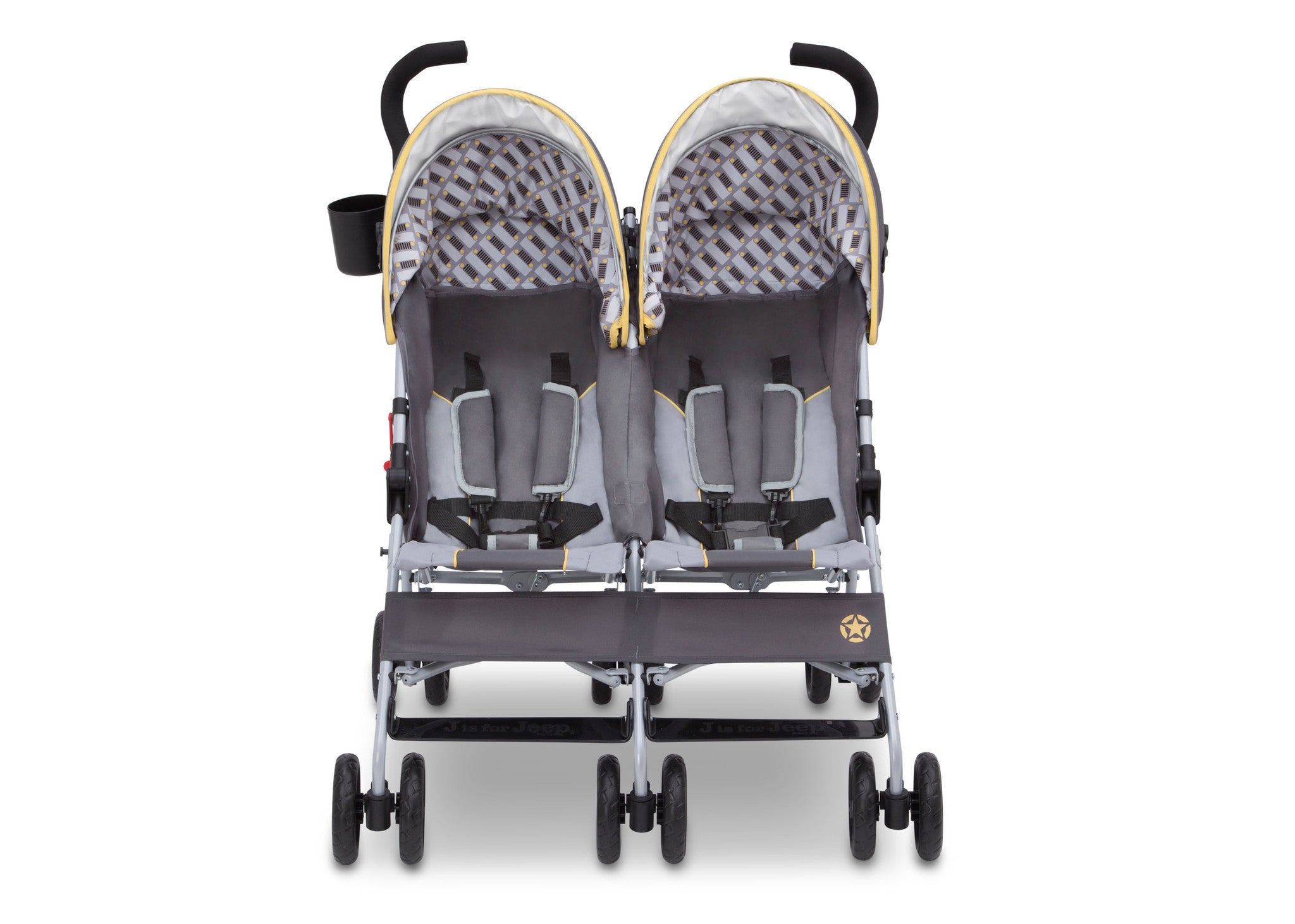 J is for Jeep Brand Scout Double Stroller deltaplayground