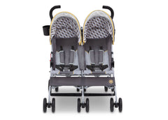 J is for Jeep Brand Scout Double Stroller Spot On (722), Front View, a3a