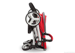 Simmons Kids Red (623) Tour Vantage Stroller, Red Folded a4a