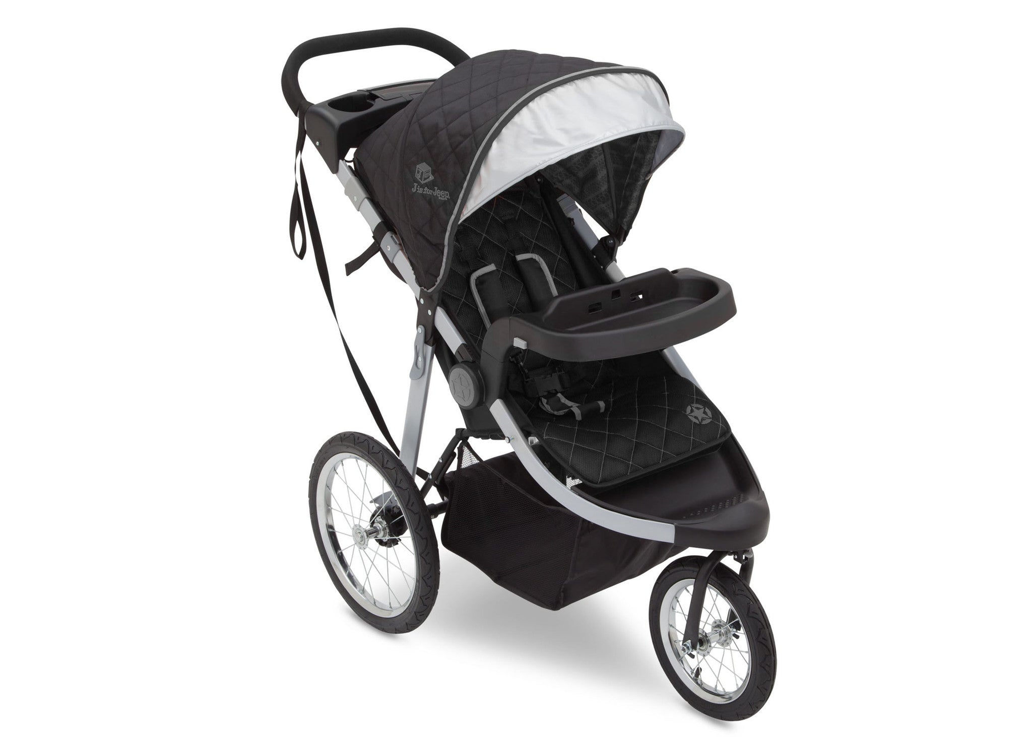 J is for Jeep Brand Cross Country All Terrain Jogging Stroller