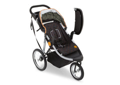 Delta Children J is for Jeep Brand Trek (835) Cross Country All Terrain Jogging Stroller Right Side View a2a