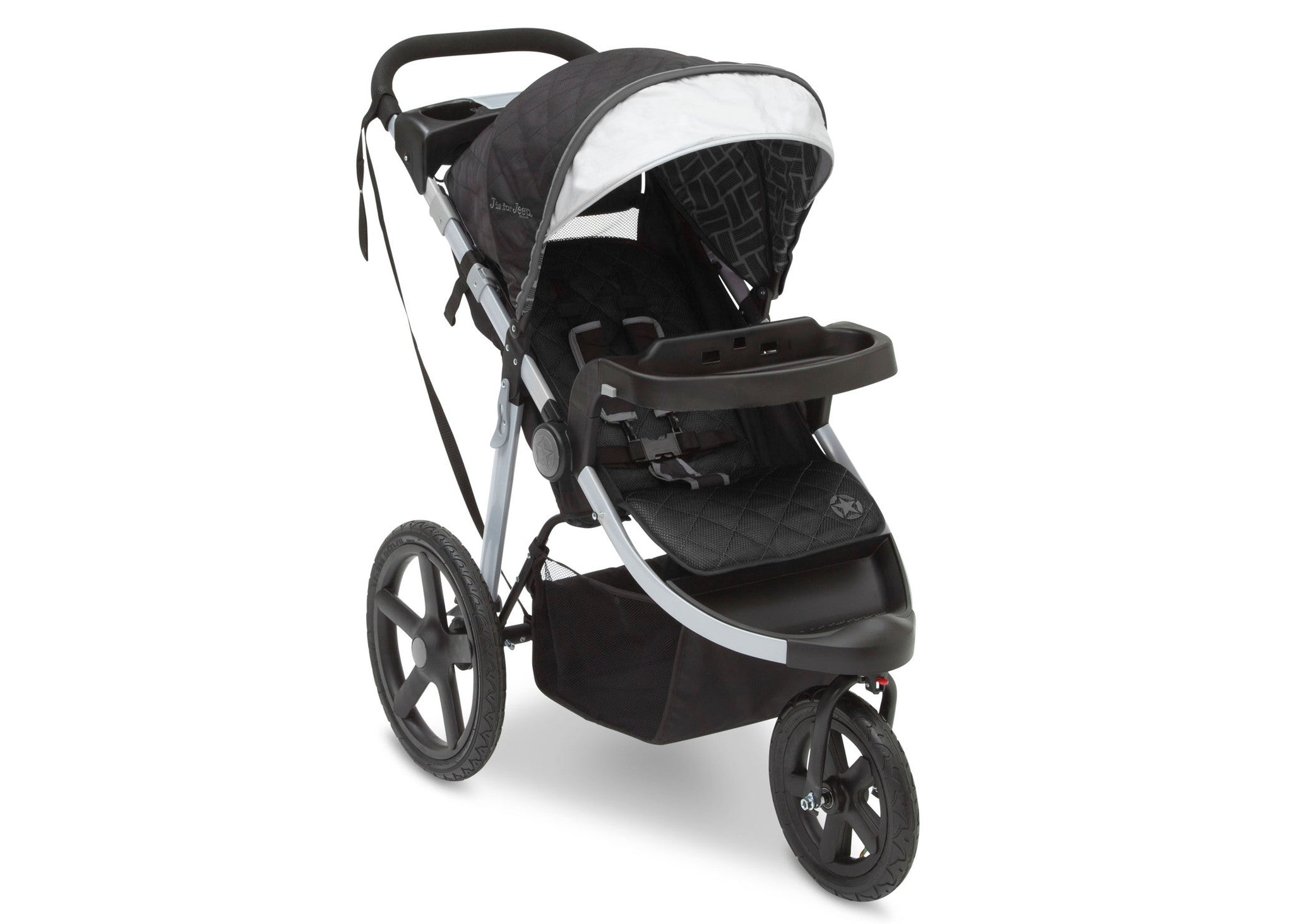 J is for Jeep Brand Adventure All Terrain Jogger Stroller