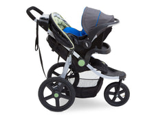 Delta Children Destination (314) J is for Jeep Brand Adventure All Terrain Jogger Stroller Full Left Side View d4d