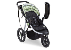 Delta Children Destination (314) J is for Jeep Brand Adventure All Terrain Jogger Stroller Right Side View d2d