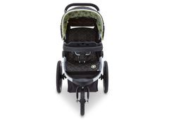 Delta Children Destination (314) J is for Jeep Brand Adventure All Terrain Jogger Stroller Front View d5d