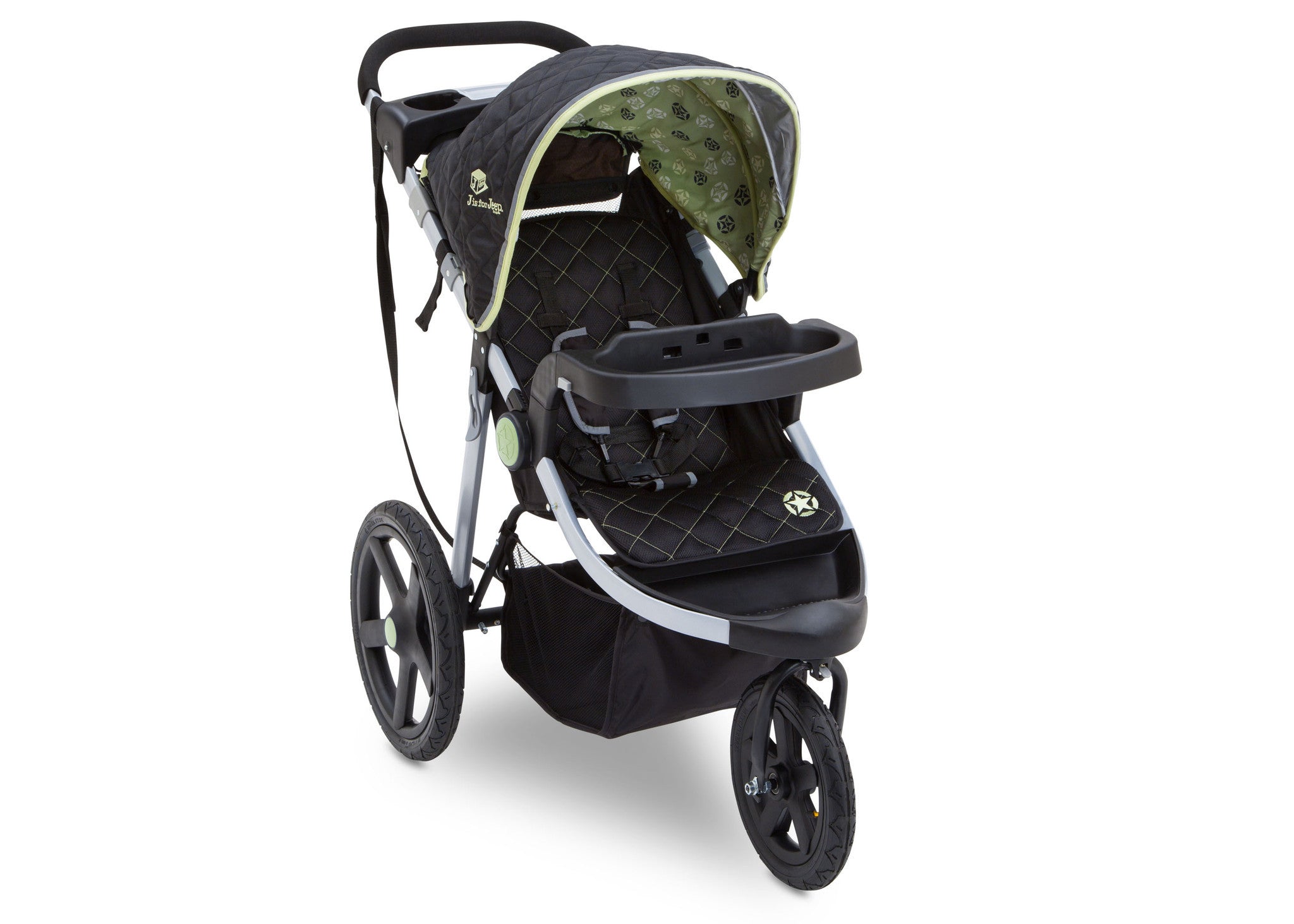 J is for Jeep Brand Adventure All Terrain Jogger Stroller