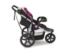 Delta Children Berry Tracks (678) J is for Jeep Brand Adventure All Terrain Jogger Stroller Full Right Side View b4b