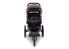 Delta Children Galaxy (850) J is for Jeep Brand Adventure All Terrain Jogger Stroller Front View c6c
