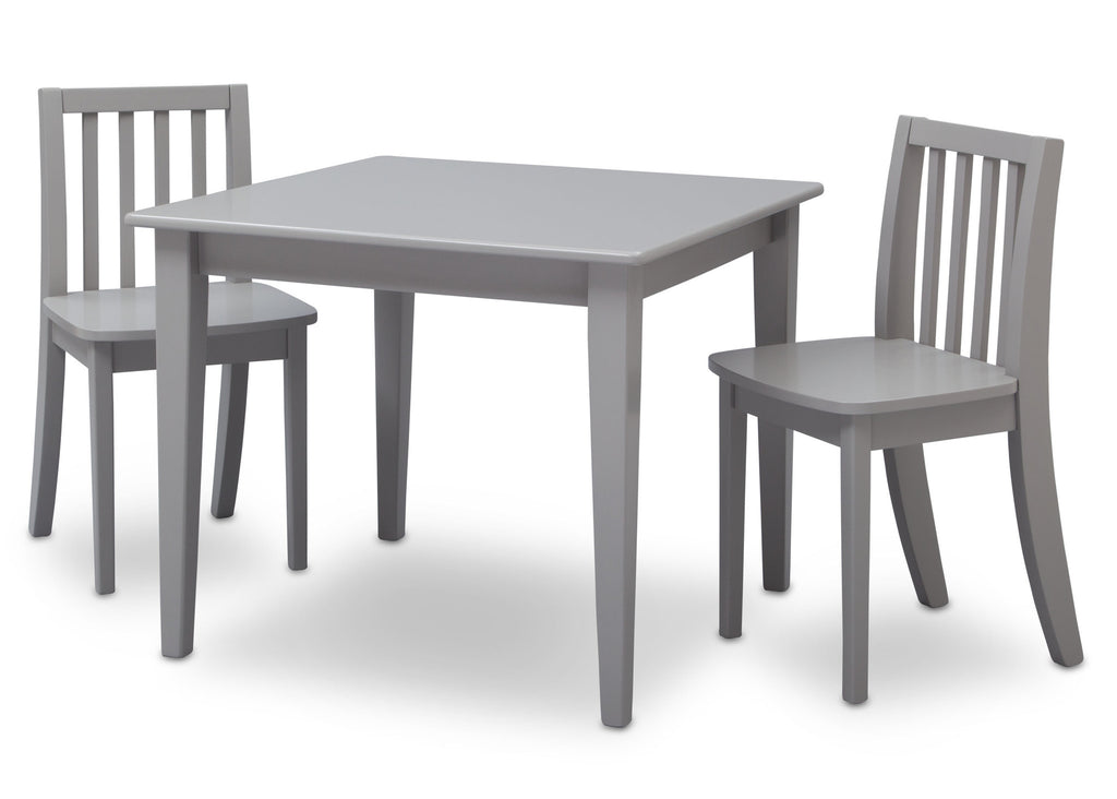 Delta Children Grey (026) Next Steps Table and Chairs a2a