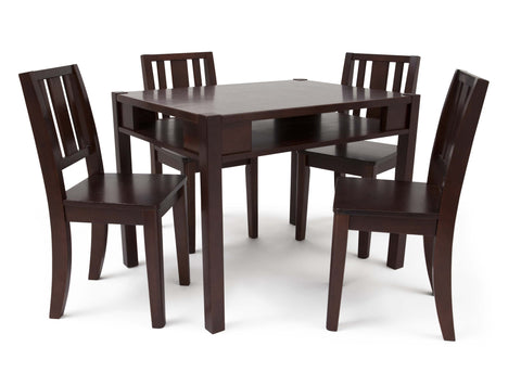 Wood Table and Chairs