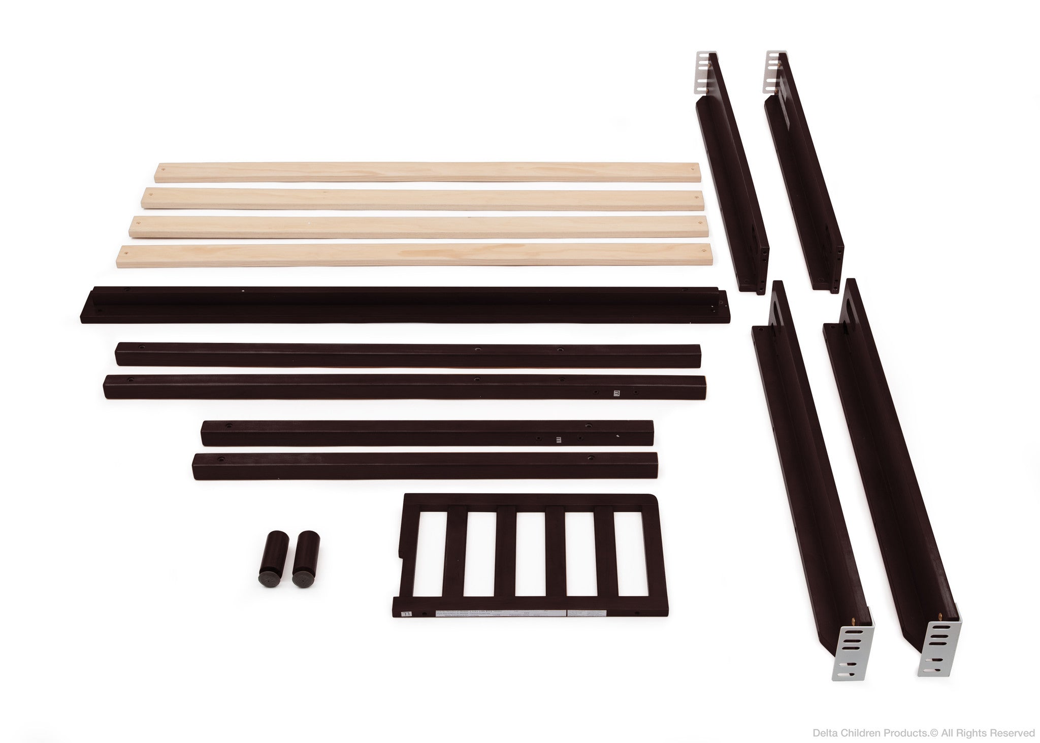 Delta top conversion rails