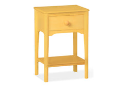 Delta Children Natural (260) Solutions Nightstand Side View b2b