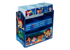 Delta Children Jake and the Neverland Pirates Multi-Bin Toy Organizer Right Side View a1a