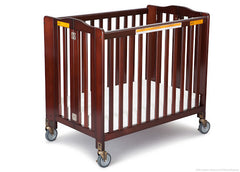 Simmons Kids Black Cherry Espresso (607) Foldaway Crib b1b