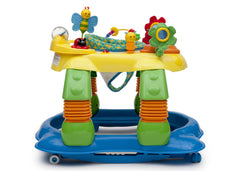 Delta Children Grid Lock (387) Lil Play Station II 3-in-1 Activity Center, Full Side View a2a