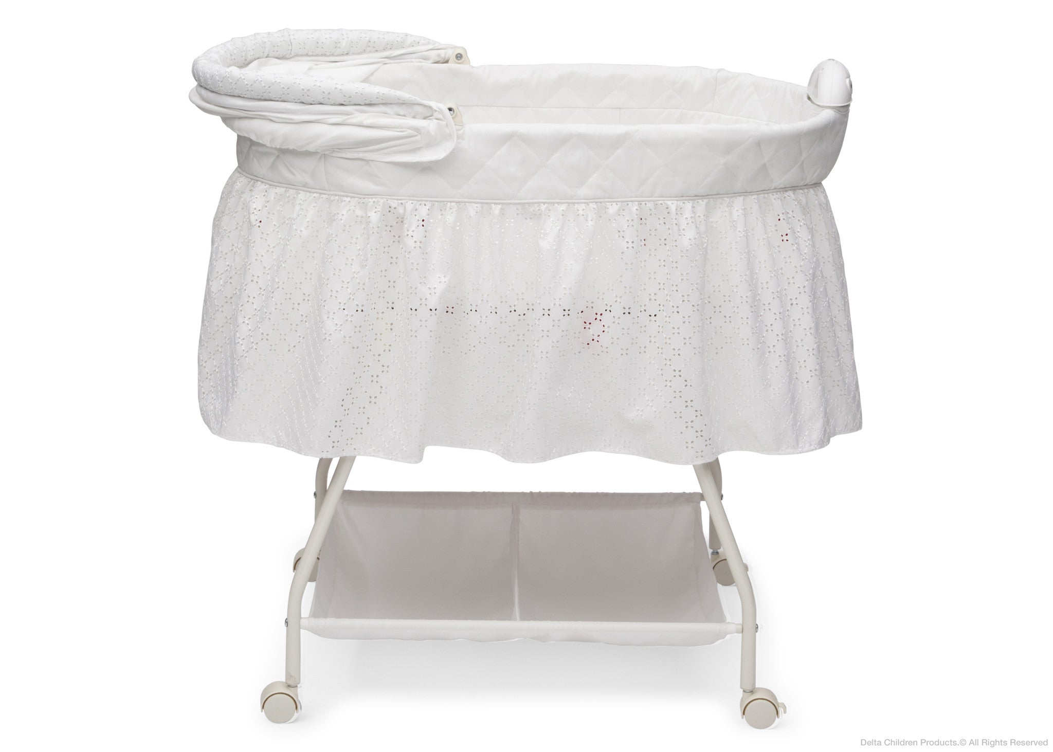 delta children's bassinet Deluxe Sweet Beginnings Bassinet