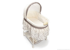 Delta Children Falling Leaves (138) Deluxe Sweet Beginnings Bassinet, Above View b3b