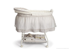 Delta Children Star Gaze (139) Ultimate Sweet Beginnings Bassinet, Full Side View a3a