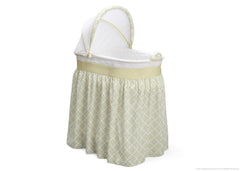 Delta Children Tonal Geo (343) Ultimate Sweet Beginnings Bassinet, Side View e1e