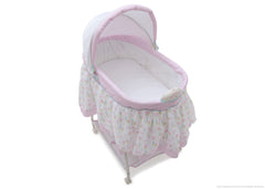 Delta Children English Garden (664) Ultimate Sweet Beginnings Bassinet, Above View h3h