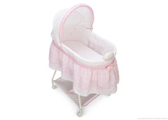 Delta Children Elegant Girl (680) Ultimate Sweet Beginnings Bassinet, Above View j3j