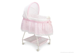 Delta Children Elegant Girl (680) Ultimate Sweet Beginnings Bassinet, Right Side View j1j