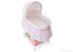 Delta Children Sweetest Girl (681) Ultimate Sweet Beginnings Bassinet, Above View g4g