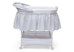 Delta Children Garden Gate (082) Gliding Bassinet Full Right Side View b3b