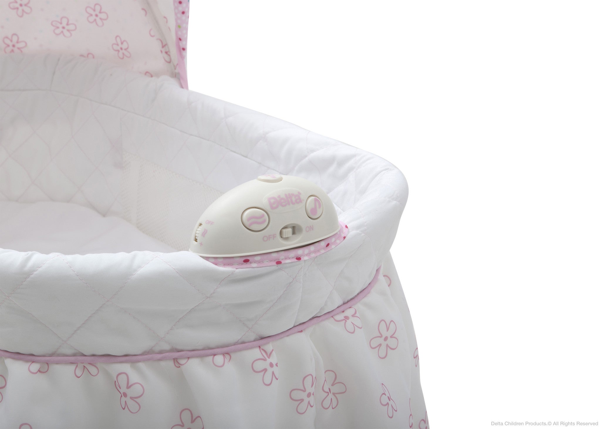 Minnie mouse top gliding bassinet