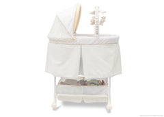 Simmons Kids Sunshower (742) Beautyrest Studio Gliding Bassinet (27303) Full Side View c2c