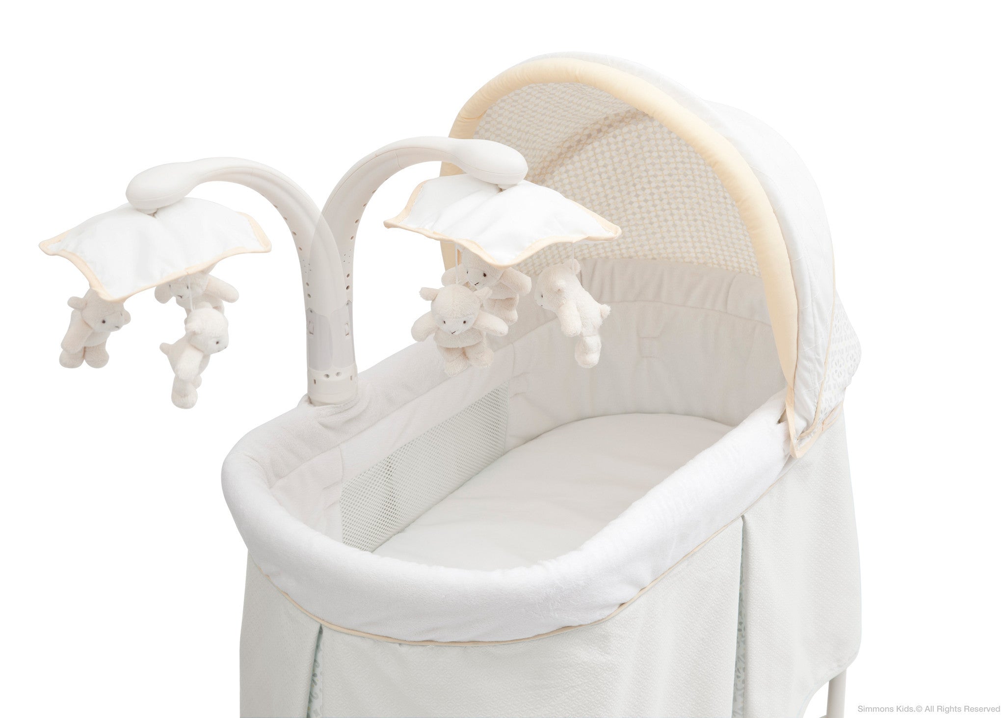 Beautyrest top gliding bassinet