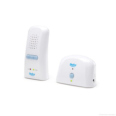 Delta Children Safe-n-Clear White (114) Digital Baby Monitor (non LED), Side View a2a