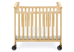 Simmons Kids Natural (260) Laurel Crib, Front View b1b