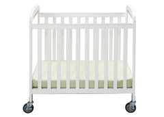 Simmons Kids White (100) Sweet Dreamer Crib, Front View a1a