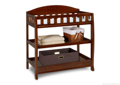 Simmons Kids Espresso Truffle (208) Elite Changing Table with Props a2a