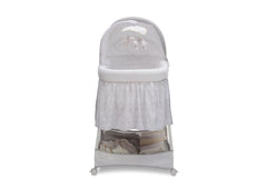 Delta Children Peacock (071) Slumber Time Elite Gliding Bassinet, Front View f2f