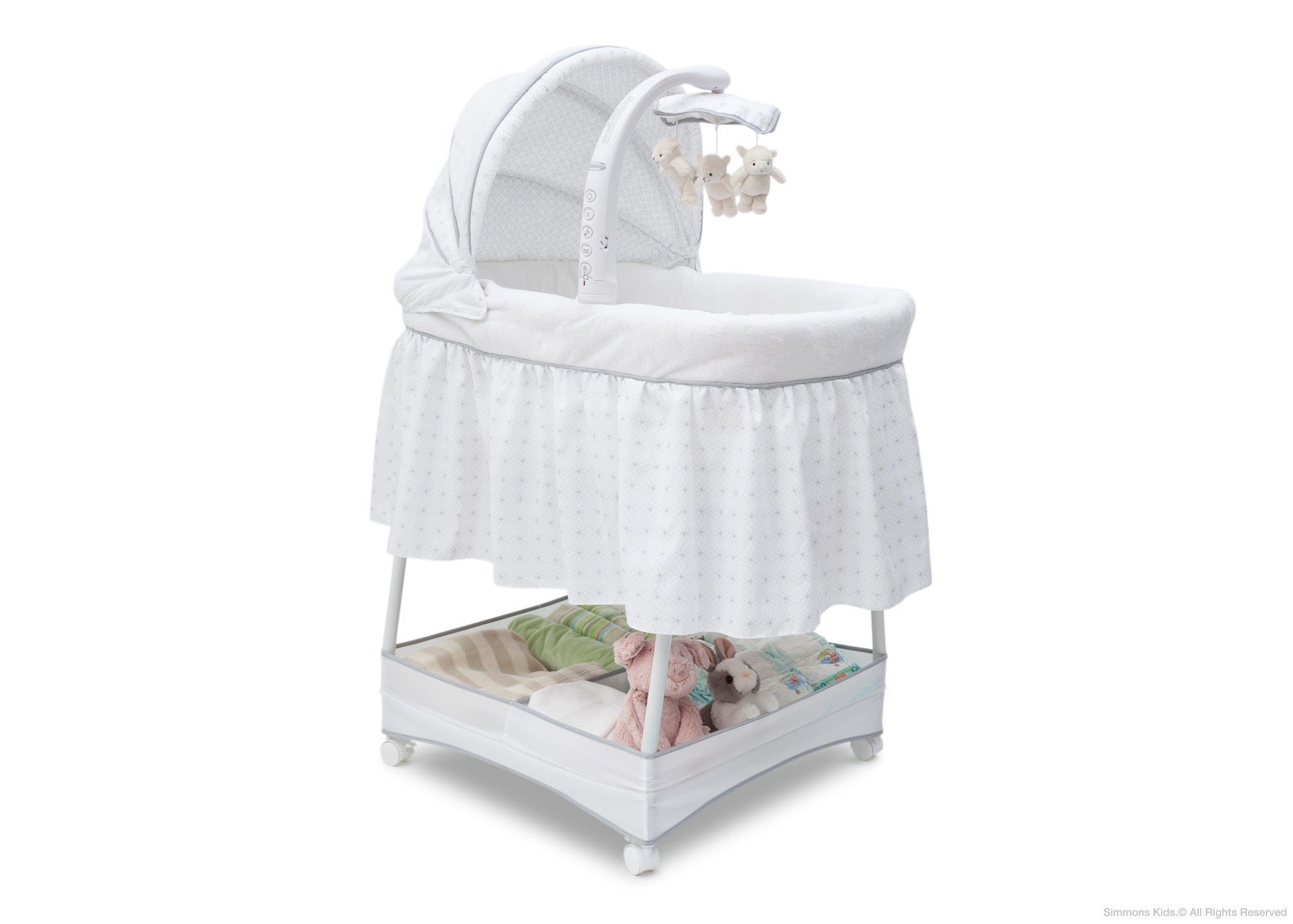 Simmons kids sale gliding bassinet