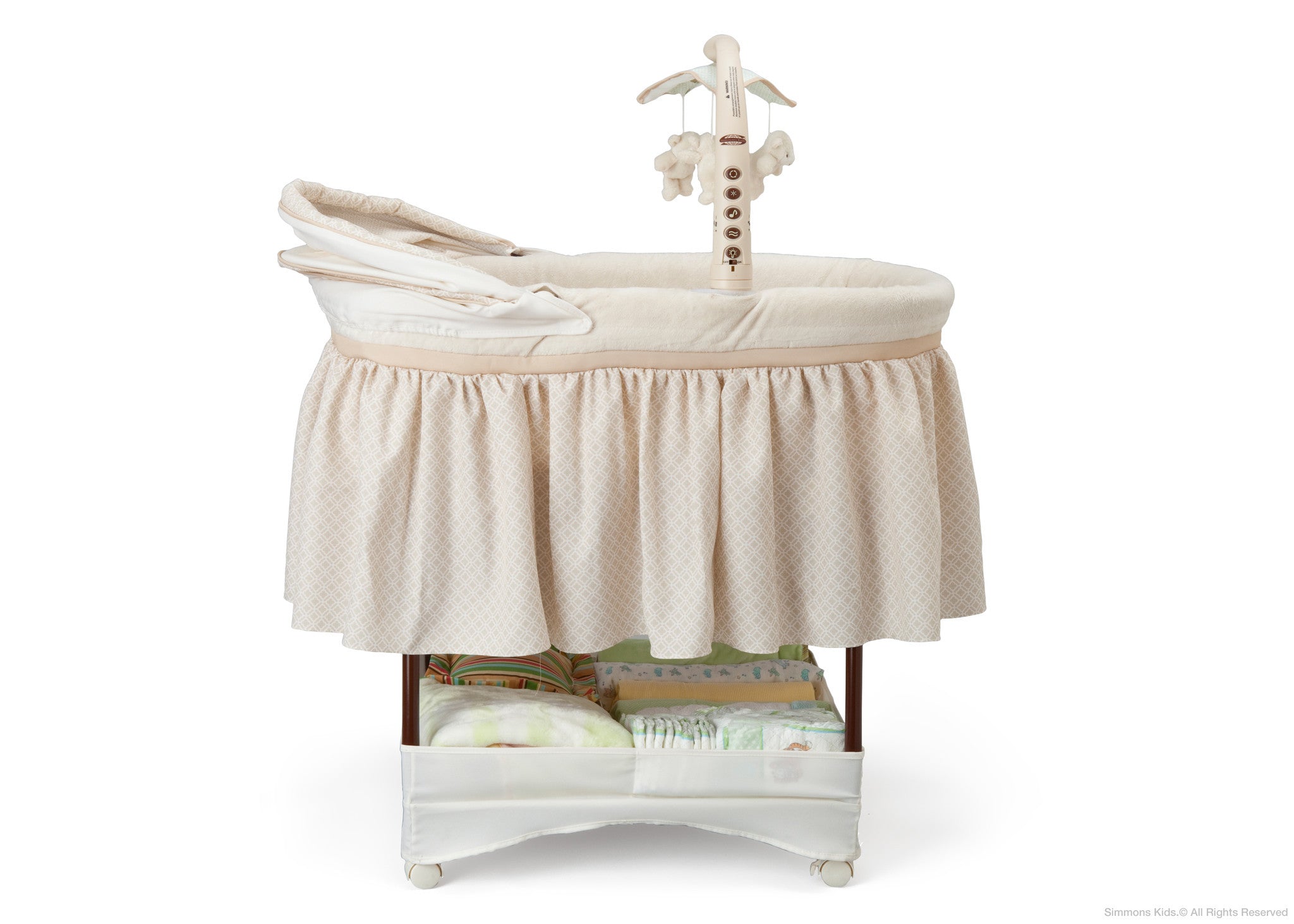 Simmons kids slumbertime bassinet best sale